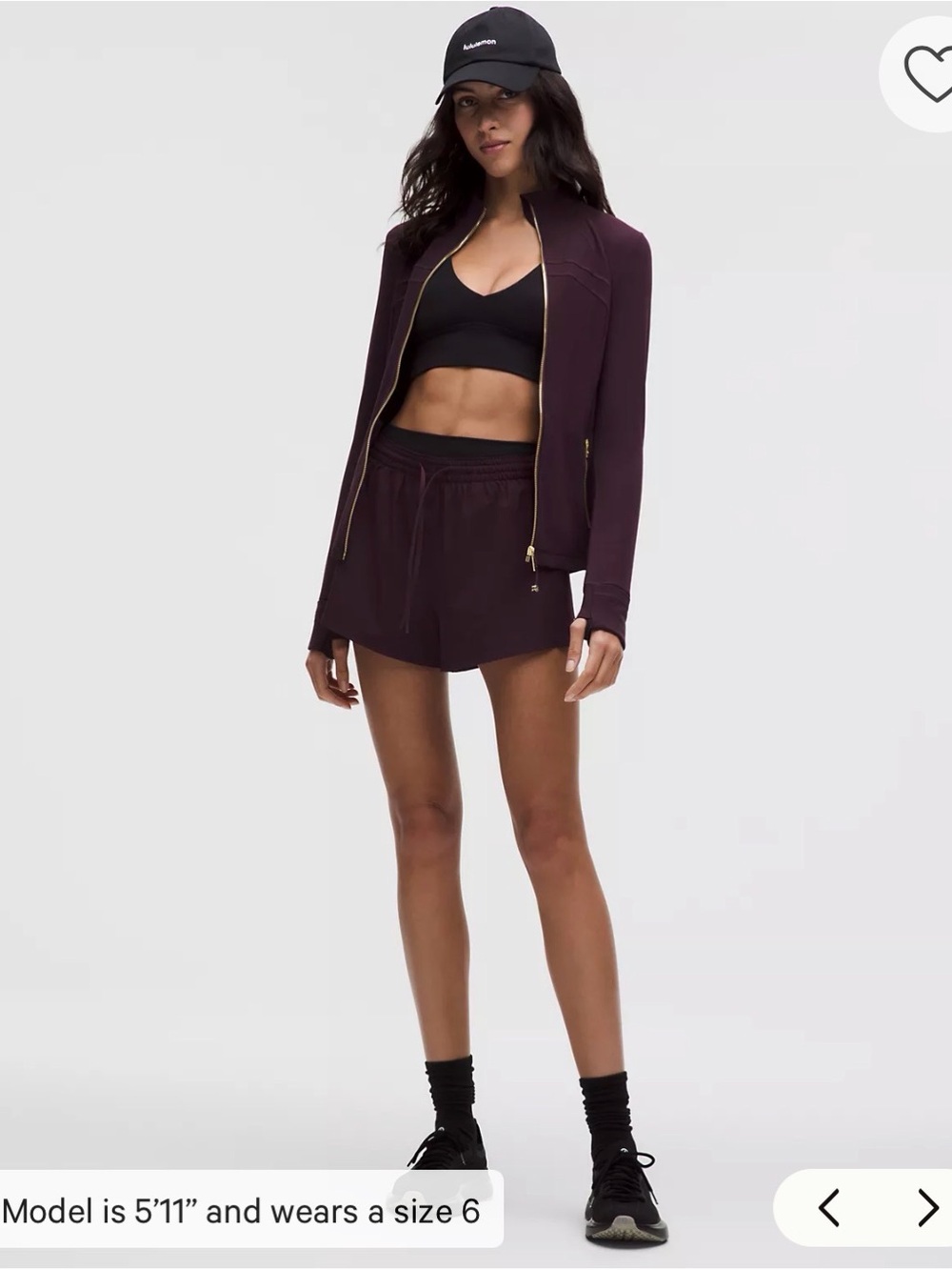 NWT Lululemon Define Jacket Nulu in Black Plum Size 6 - Casual Athleisure - Picture 4 of 15